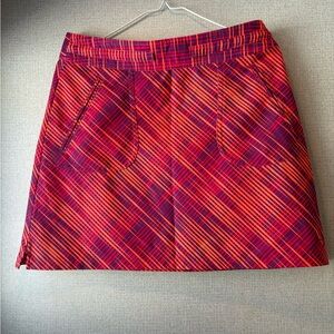 Oakley Pink and Purple A-Line Skirt US women’s size 6